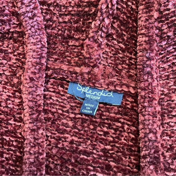 Splendid Chenille Aurora Hoodie Sweater M Classic whimsigoth - Picture 8 of 10